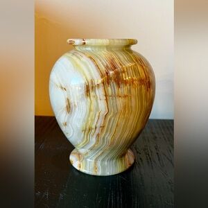 Vintage Onyx Vase